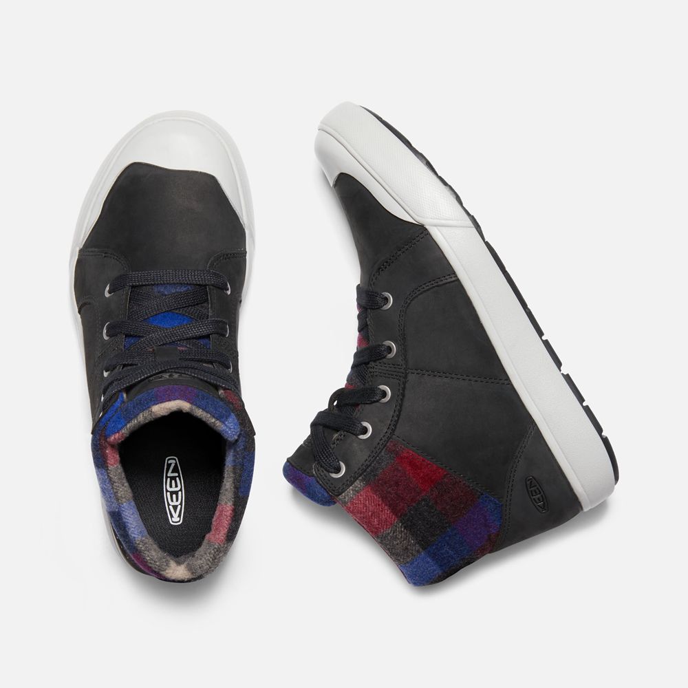 Keen Sneaker Kängor Dam Svarta - Elena Mid - 647532GLM